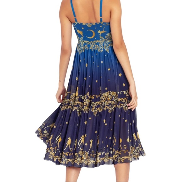 BlackMilk Sailor Moon Guardians Stars Sheer Midaxi Dress - Picture 5 of 7